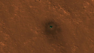 La NASA publica las primeras fotos de InSight desde la órbita de Marte